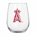 Moment-In-Time 16 oz Major League Baseball Los Angeles Angels Gameday Curved Beverage Glass MO3594123